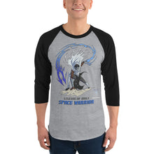 Space Warrior 3/4 sleeve raglan shirt