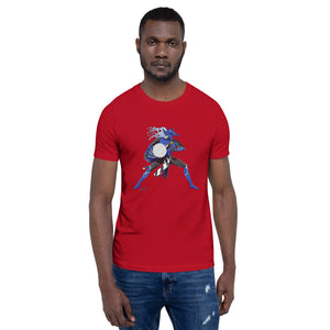 Legends of Onile: Drum King Stance Short-Sleeve Unisex T-Shirt