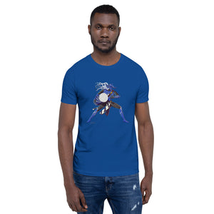 Legends of Onile: Drum King Stance Short-Sleeve Unisex T-Shirt