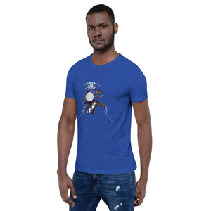 Legends of Onile: Drum King Stance Short-Sleeve Unisex T-Shirt