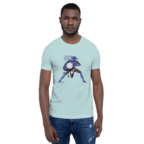 Legends of Onile: Drum King Stance Short-Sleeve Unisex T-Shirt