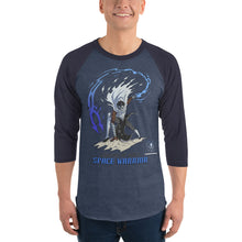 Space Warrior 3/4 sleeve raglan shirt