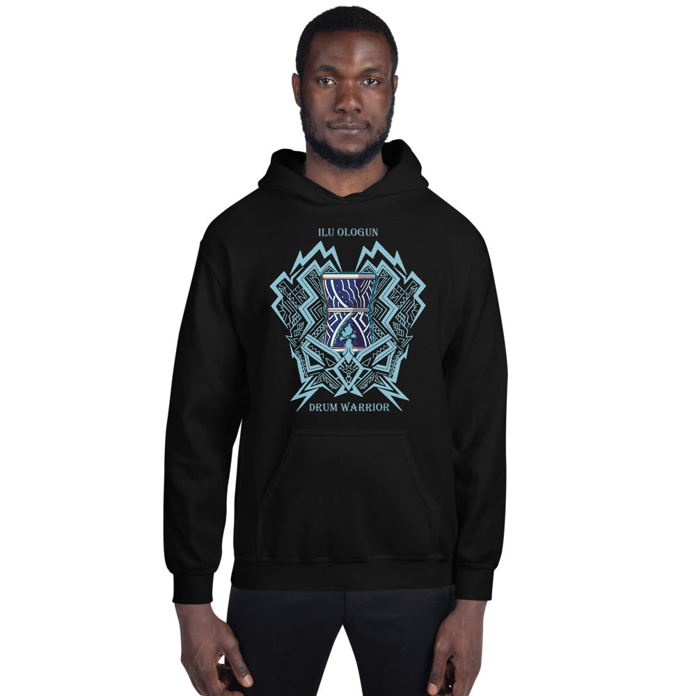 Drum Warrior Symbol I Unisex Hoodie