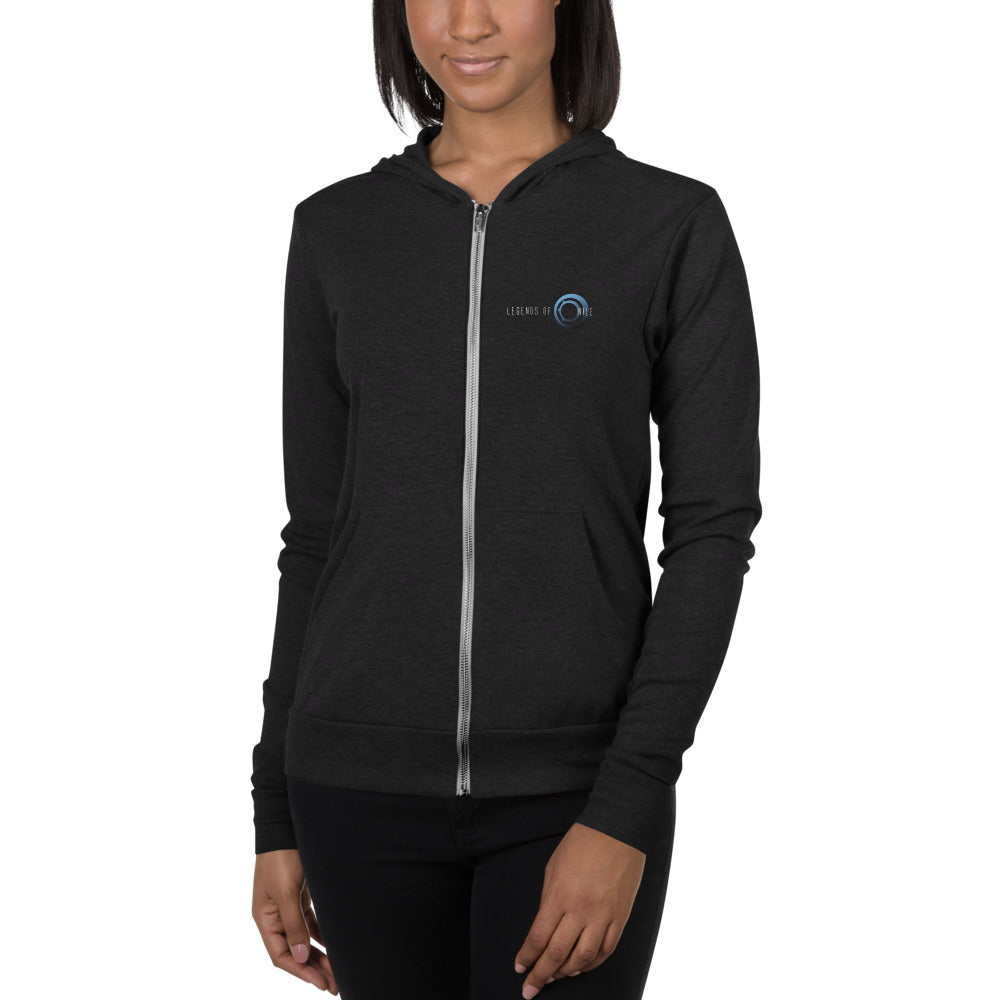 Oshun II Unisex zip hoodie