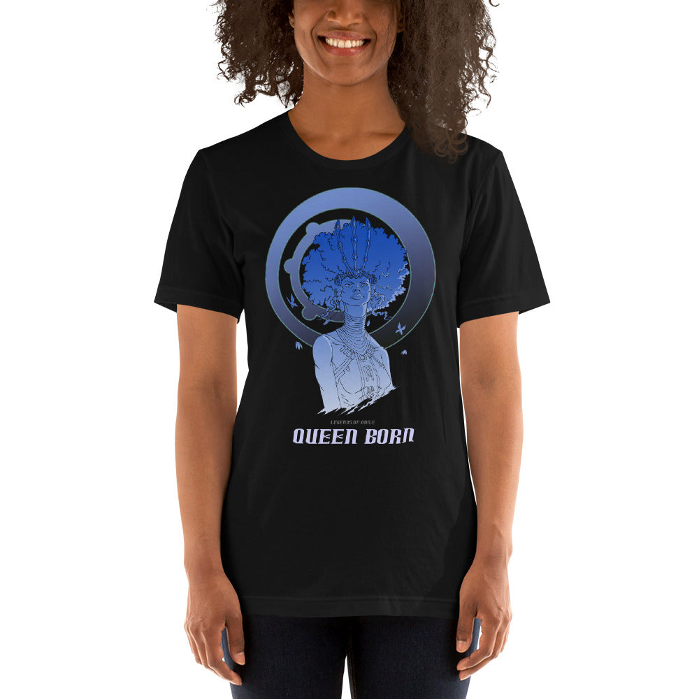 Oshun Queen Born V Short-Sleeve Unisex T-Shirt